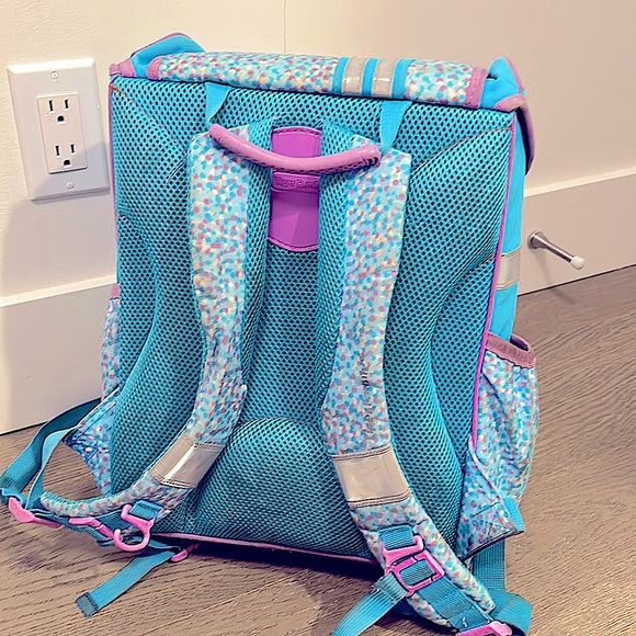 tiger family blue & purple mermaid backpack. Very spacious. - Picture 5 of 5